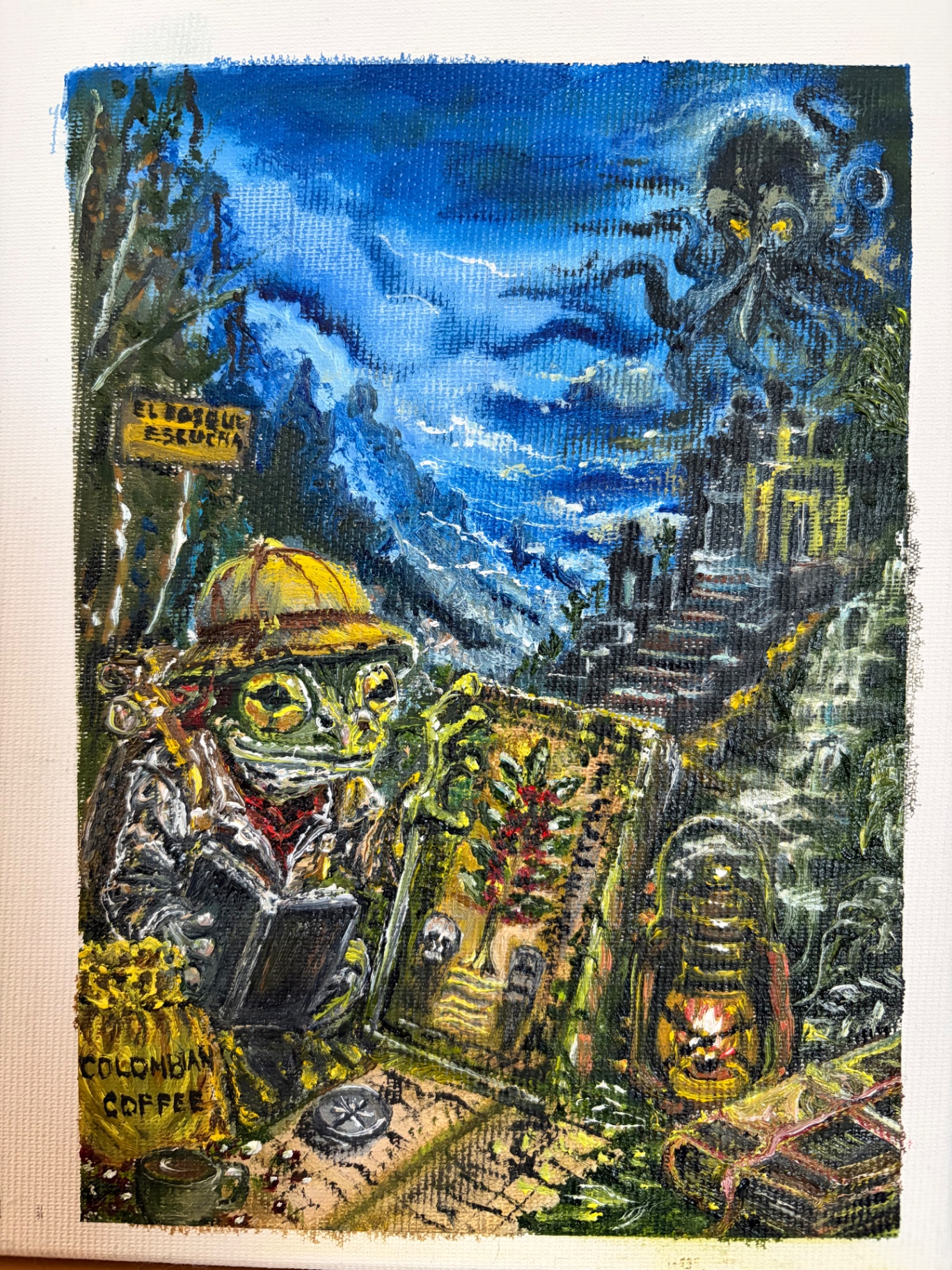 Papáyo — original painting