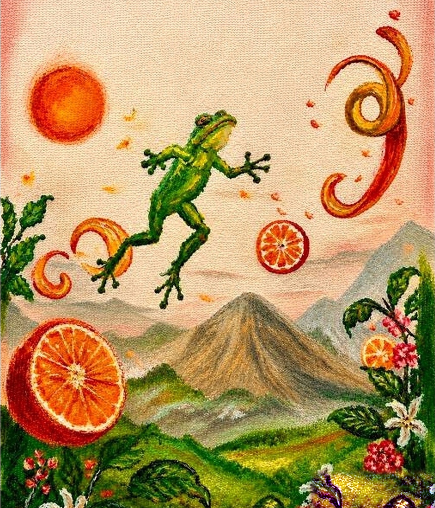 OJ 96 — original painting