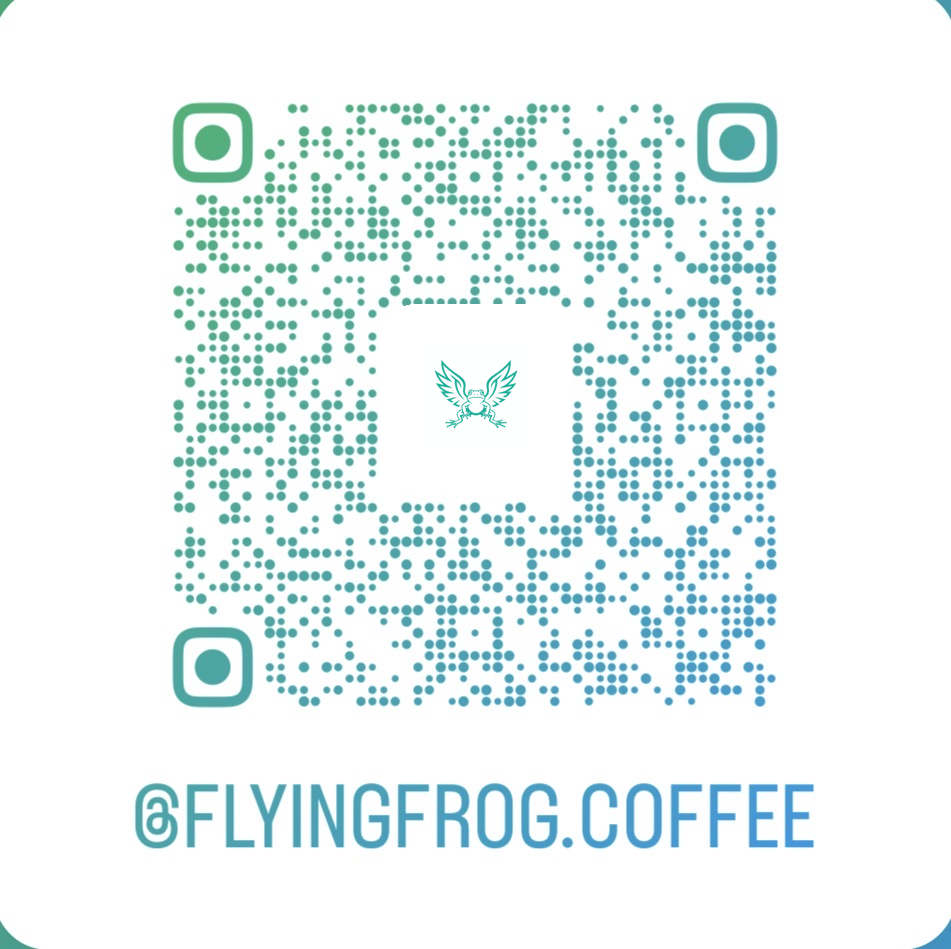 Instagram QR code for Flying Frog