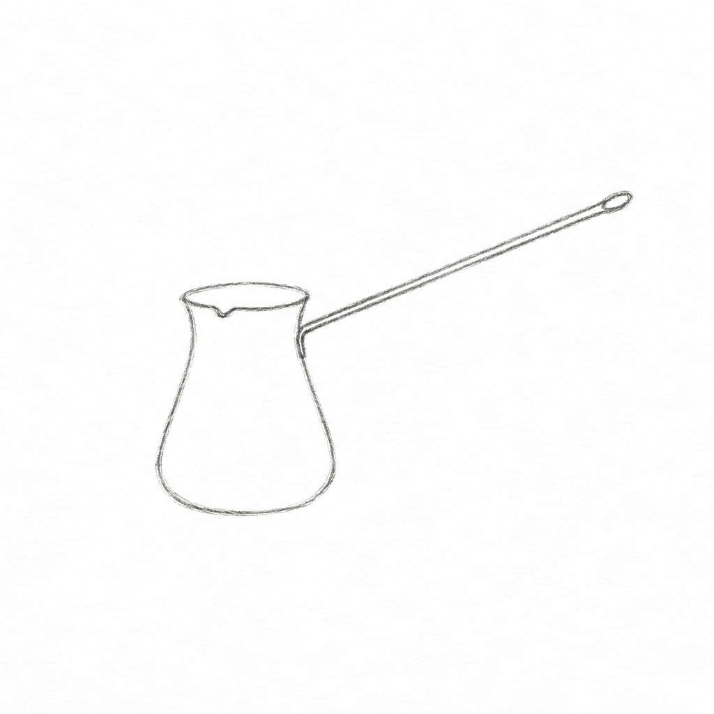 Sketch of a djezve